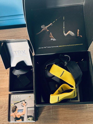 TRX Suspension Training complete set used with door anchor