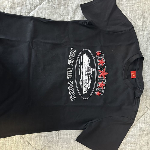 Corteiz Alcatraz tee size L, black