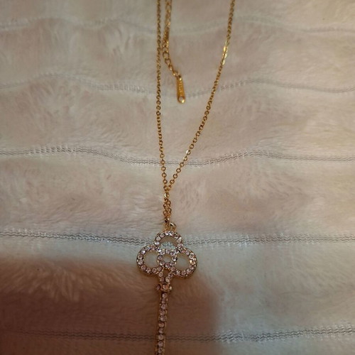 Lolita cross necklace new gold-colored
