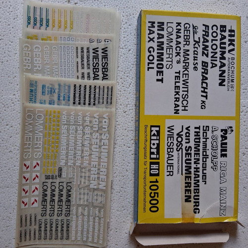 Kibri stickers unused from Greece