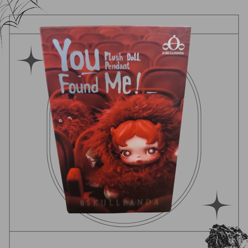 Skullpanda You Found Me! Plush Doll Pendant Chomp version new