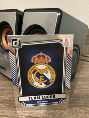 Real Madrid Donruss Team Logo sticker like new