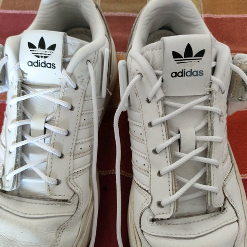Adidas Forum ladies sneakers used, size 37, white