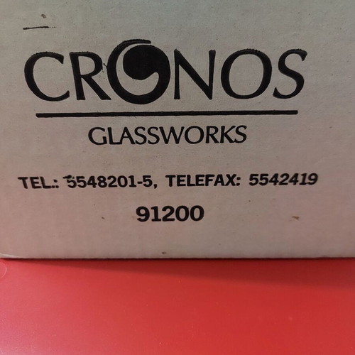 Kronos water and whiskey glass set new, 6+6 pieces