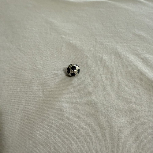 Pandora charm ball, silver