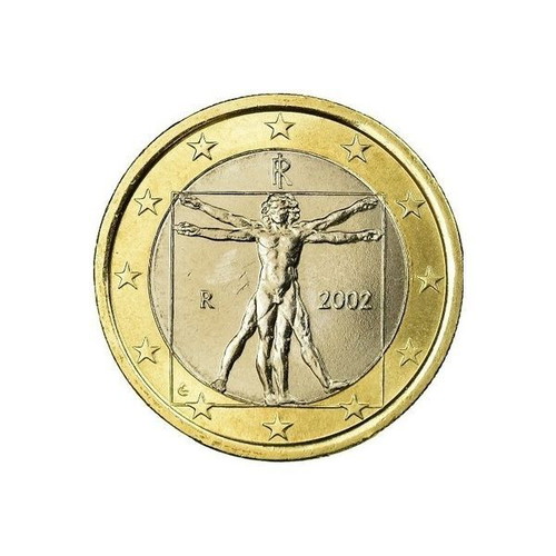 1 Euro Coin Italy 2002 like new