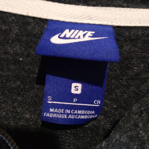 Nike Sportswear vintage athletic jacket used, size small, black