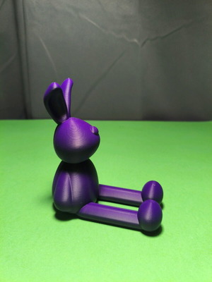 Bunny-shaped mobile phone holder like new