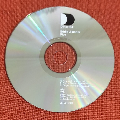 Eddie Amador Rise CD single used, pop