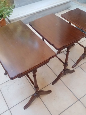 Granny's vintage nesting tables set of 3, used