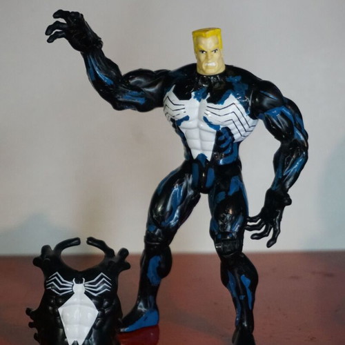 Spiderman TAS (1996) Venom and Carnage figures like new