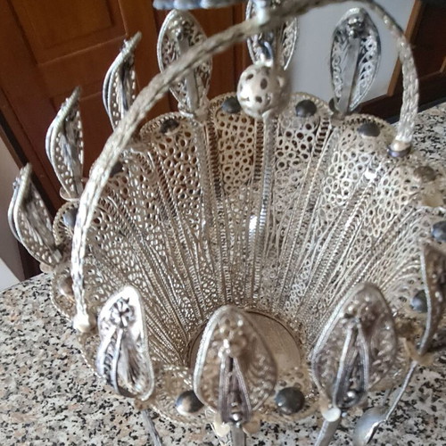 Silver S800 Filigree Glykodocheio like new