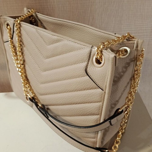 Women's shoulder bag new, beige