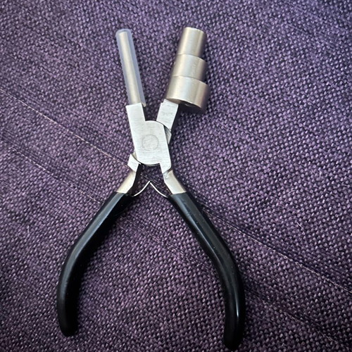 Pliers for bending and curving rings new, suitable for jewelry making