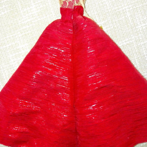 Authentic Barbie Holiday 2014 dress like new