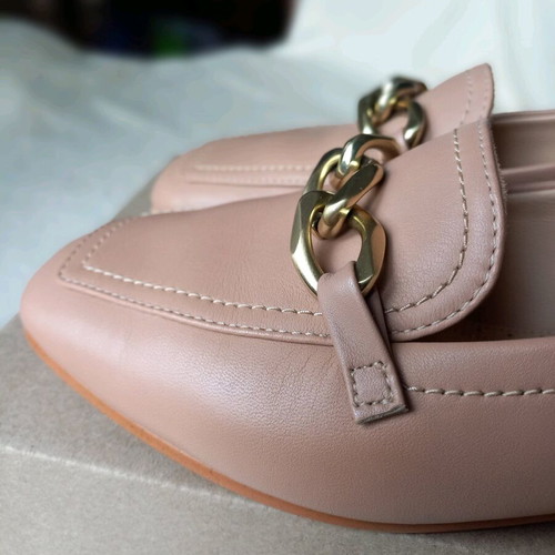 Clarks shoes used, size 38, genuine soft leather, beige