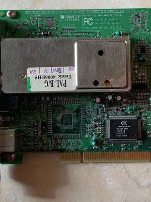 Pinnacle PCI TV card used ROB2D-51009464-4.0