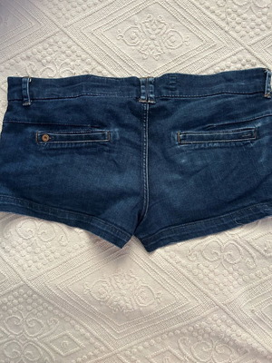 Pull & Bear dark blue shorts used, size XL