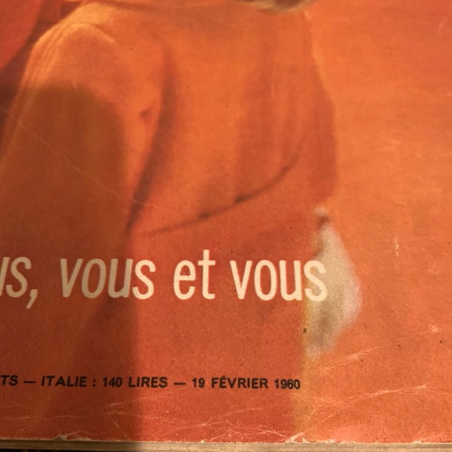 Elle magazine vintage 1960 used