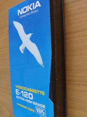 Nokia VHS E-120 Videocassette new, sealed