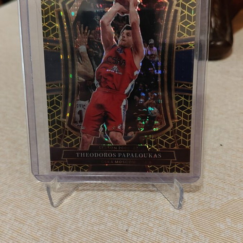 Theodoros Papaloukas Panini Select EuroLeague 2025-26 Premier Level Gold /10 card near mint
