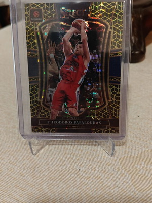 Theodoros Papaloukas Panini Select EuroLeague 2025-26 Premier Level Gold /10 card near mint