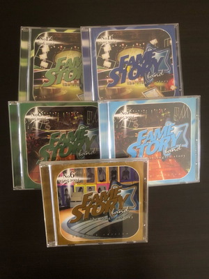 Fame Story 2 CD like new, 5 singles laiko