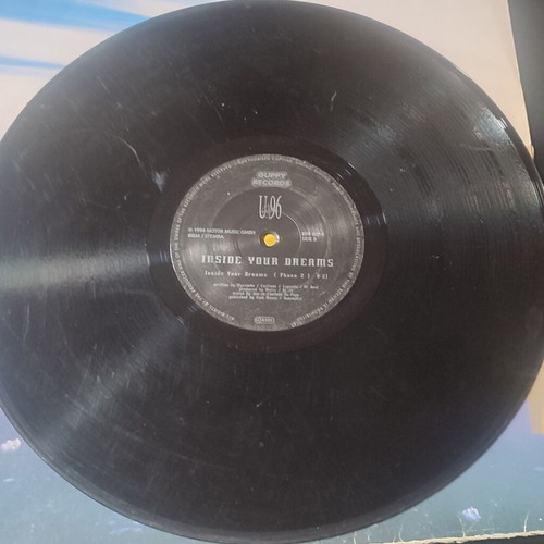 U 96 Inside Your Dreams vinyl record