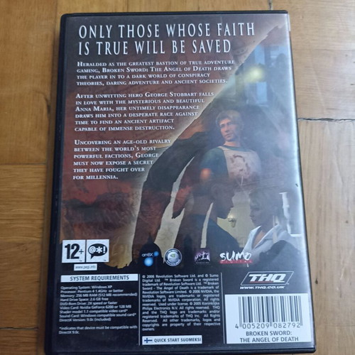 Broken Sword The Angel of Death PC game