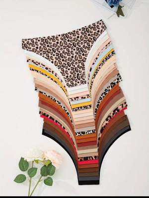 Women's lingerie new, size large, set of 10 multicolored