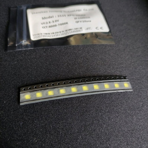 LED chips καινούργια, πακέτο 10, μοντέλο 3535 XPG White