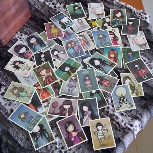 Panini Santoro sticker album with 50 stickers