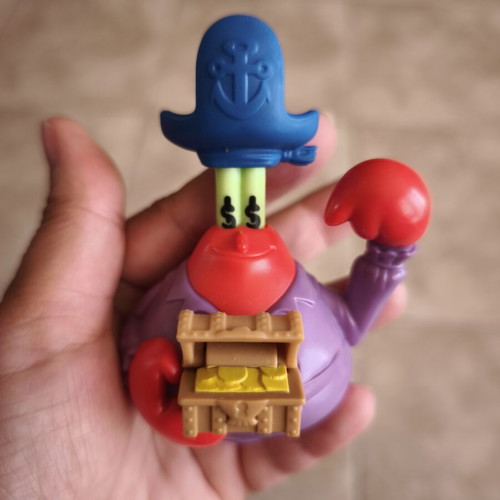 Mr. Crabs SpongeBob SquarePants collectible figure 2025 Burger King