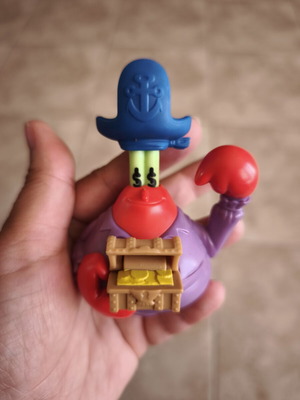 Mr. Crabs SpongeBob SquarePants collectible figure 2025 Burger King
