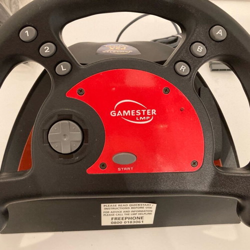 PlayStation PSX Wheel με πεντάλ MK11 σαν καινούργια τιμονιέρα