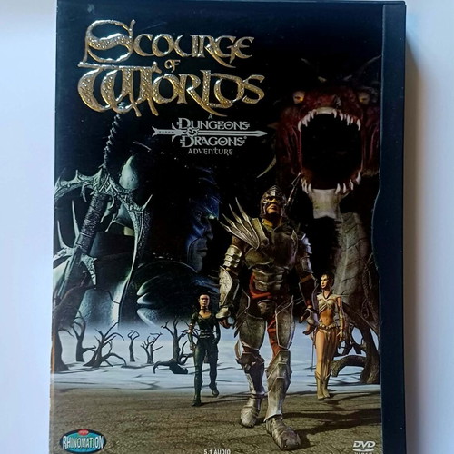 Scourge of Worlds DVD μεταχειρισμένο, A Dungeons Dragons Adventure 2003