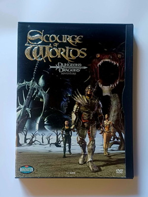 Scourge of Worlds DVD μεταχειρισμένο, A Dungeons Dragons Adventure 2003