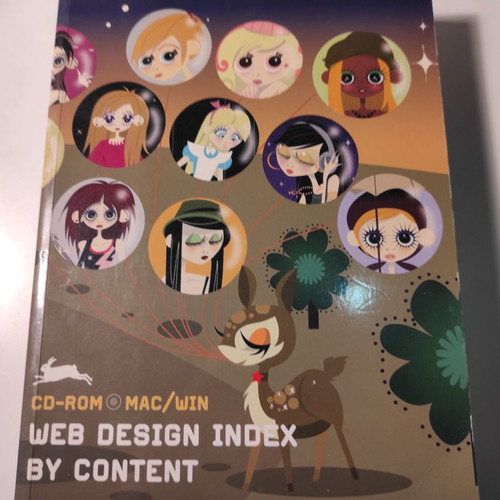 Web Design Index by Content book like new with CD-ROM