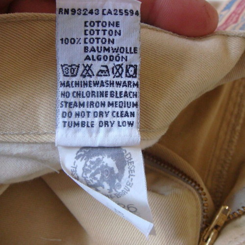 Diesel Rocket vintage jeans καινούργιο, μέγεθος W26, μπεζ
