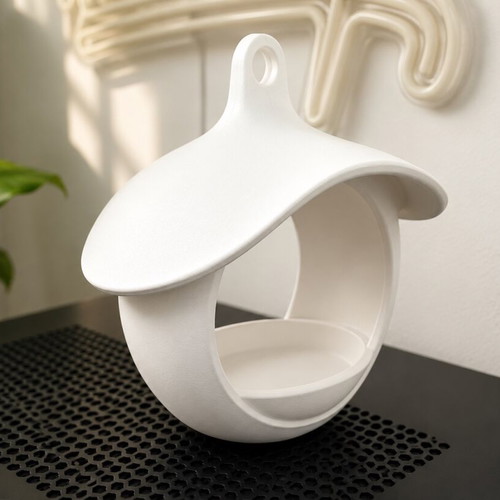 Minimalist Bird Feeder handmade 3D printed