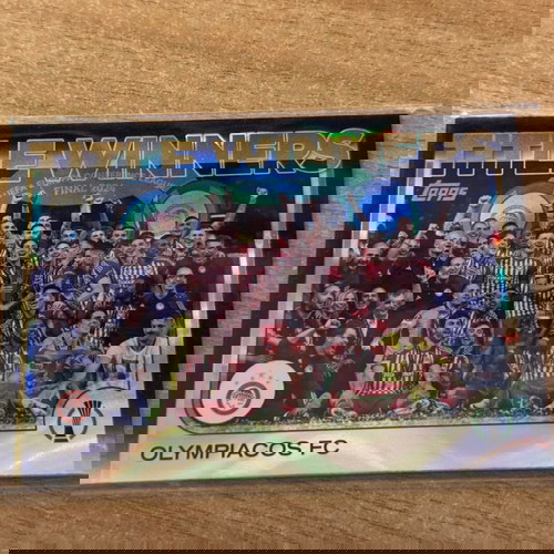 Κάρτα Olympiacos Title Winners Topps UCC Flagship BLACK Flowfractor #94 καινούργιο