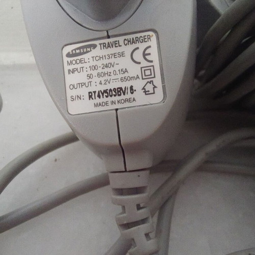 Samsung chargers used, pack of 2