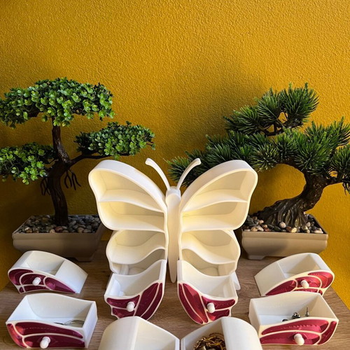 Handmade Butterfly Jewelry Organizer New, 3D Printed Premium