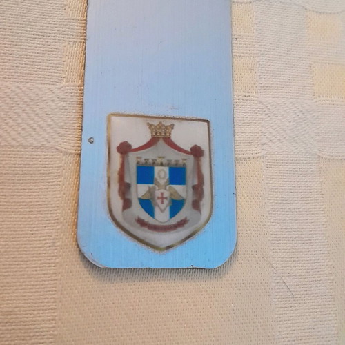 Magnetic bookmark used vintage