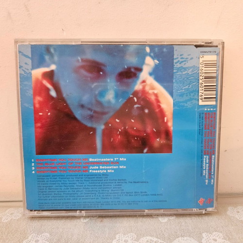 Moby Everytime You Touch Me CD used