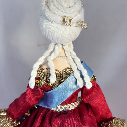 Vintage Russian porcelain doll Catherine the Great like new