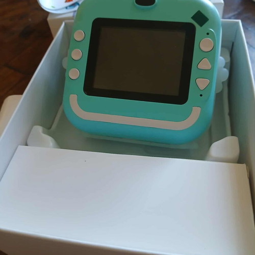 Children's isp3570lks camera with thermal print turquoise used