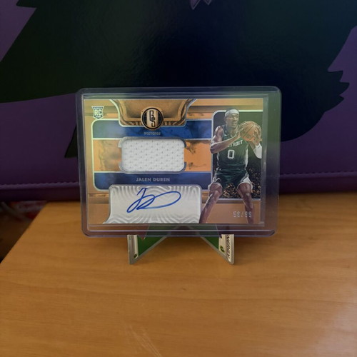 Jalen Duren Rookie Patch Auto Panini Chronicles card new