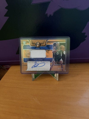 Jalen Duren Rookie Patch Auto Panini Chronicles card new