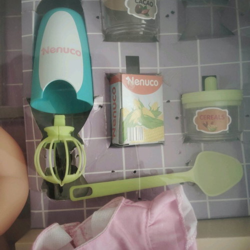 Nenuco Time For Food like new with 15 accessories and mixer light